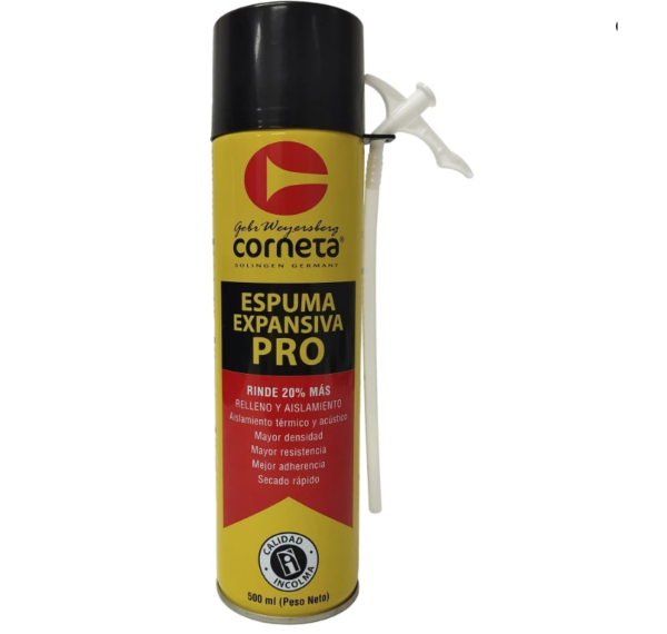Espuma Expansiva Corneta 500 ML